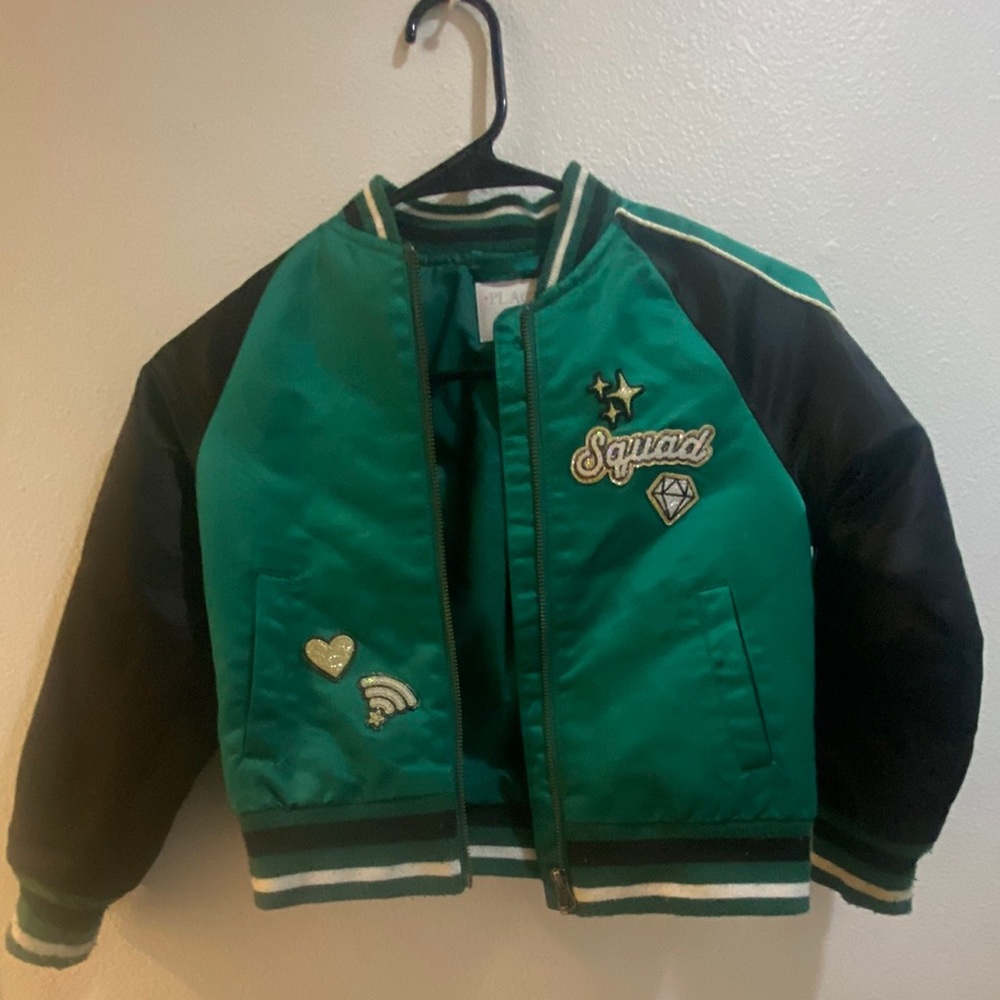 Little girls bomber jacket